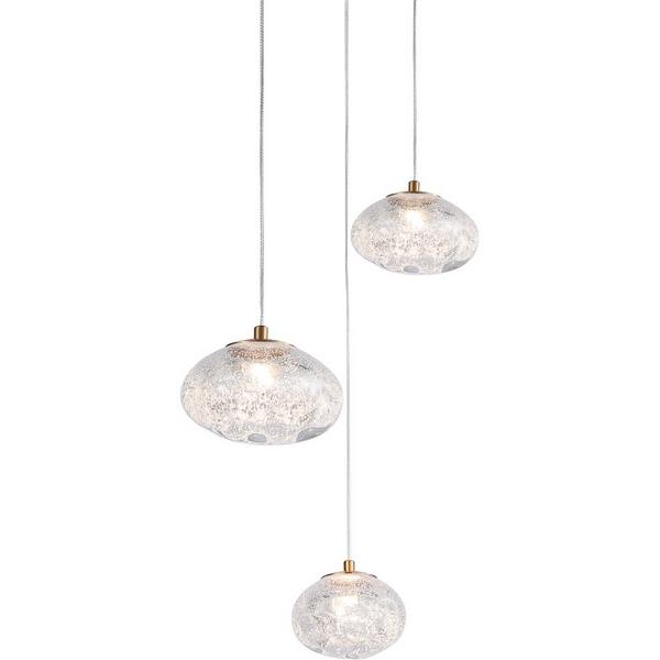 

Подвесной светильник светодиодный Delight Collection P98065 P98065-3 antique brass DeLight Collection, Латунь, P98065 P98065-3 antique brass