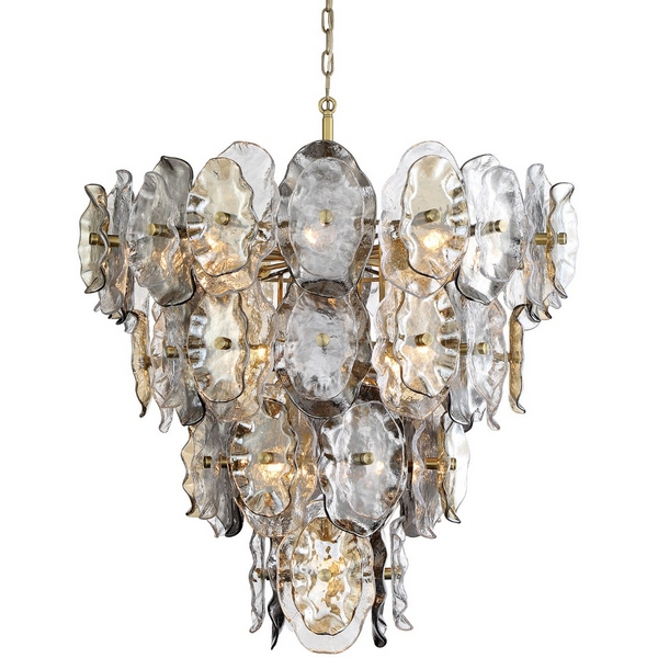 

Подвесная люстра Delight Collection Laurence RP60695L-A antique bronze DeLight Collection, Дымчатый, Laurence RP60695L-A antique bronze