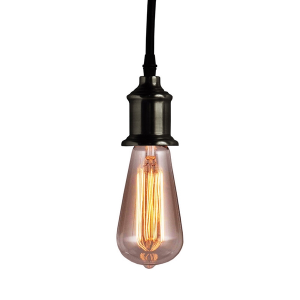 

Подвесной светильник EDISON CH023-1-ABG (Gramercy Home), Черный, Edison CH023-1-ABG