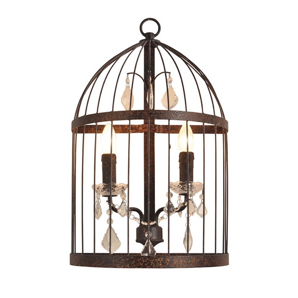 

Бра BIRD CAGE SN008-2-ABG (Gramercy Home), Бронза, BIRD CAGE SN008-2-ABG