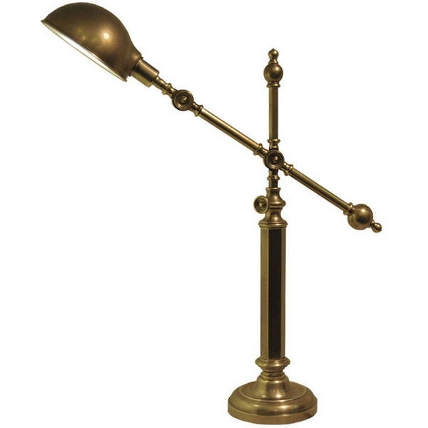 Офисная настольная лампа INDUSTRIAL TL016-1-BRS (Gramercy Home)