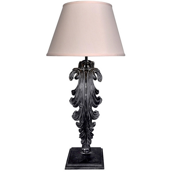 Настольная лампа LUCREZIA TL050-1-BSG (Gramercy Home)