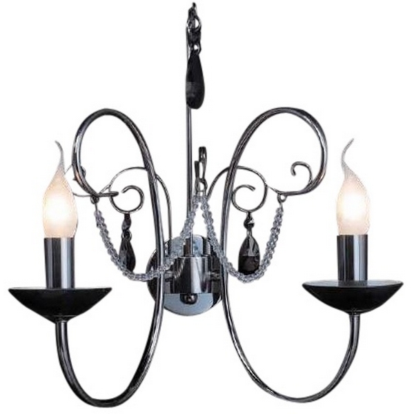 

Хрустальное бра 1Z002/A2 V0241 MM Lampadari Perl, Черный, Perl 1Z002/A2 V0241