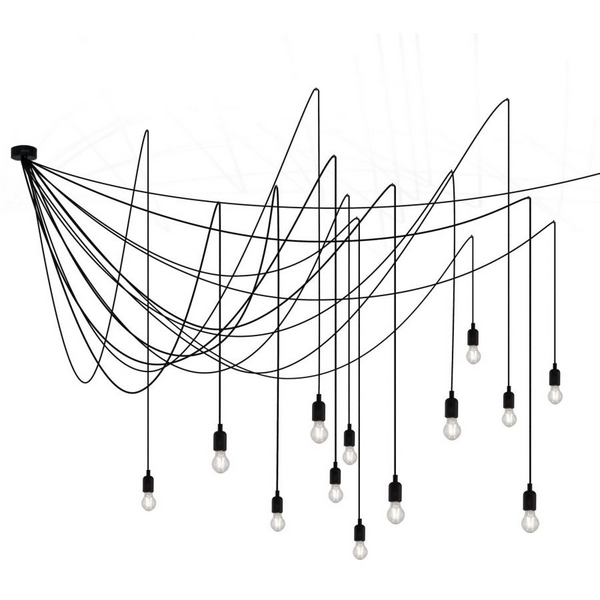 

Подвесной светильник Seletti Maman 07747 TRA, Черный, Maman 07747 TRA