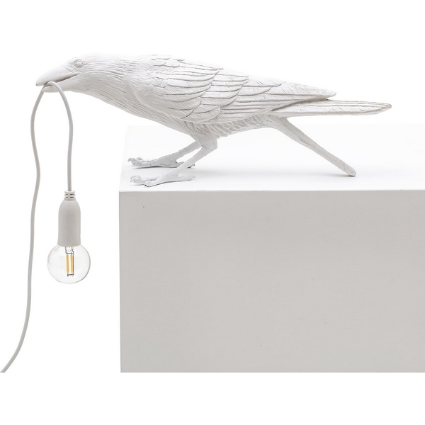 

Интерьерная настольная лампа Seletti Bird Lamp 14733, Белый, Bird Lamp 14733