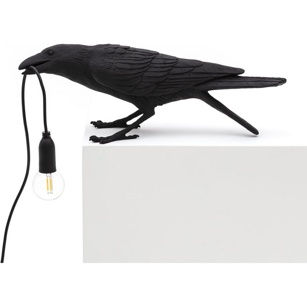 

Настольная лампа Seletti Bird Lamp 14736, Черный, Bird Lamp 14736