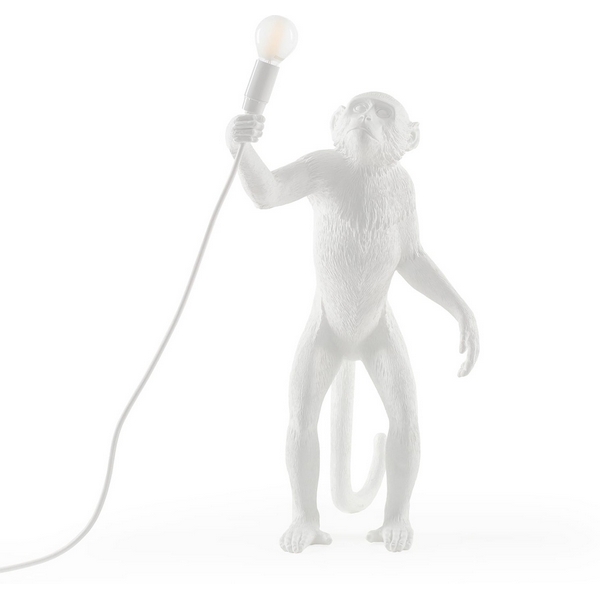 

Интерьерная настольная лампа Seletti Monkey Lamp 14880, Белый, Monkey Lamp 14880