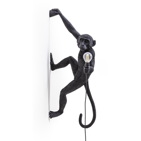 

Бра Seletti Monkey Lamp 14919, Черный, Monkey Lamp 14919