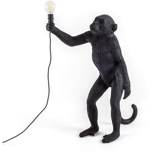 

Интерьерная настольная лампа Seletti Monkey Lamp 14920, Черный, Monkey Lamp 14920