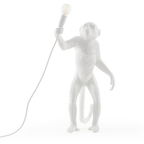 

Интерьерная настольная лампа Seletti Monkey Lamp 14926, Белый, Monkey Lamp 14926