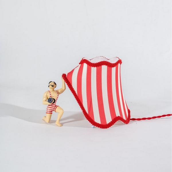 

Интерьерная настольная лампа Seletti Circus 15073, Красный, Circus 15073