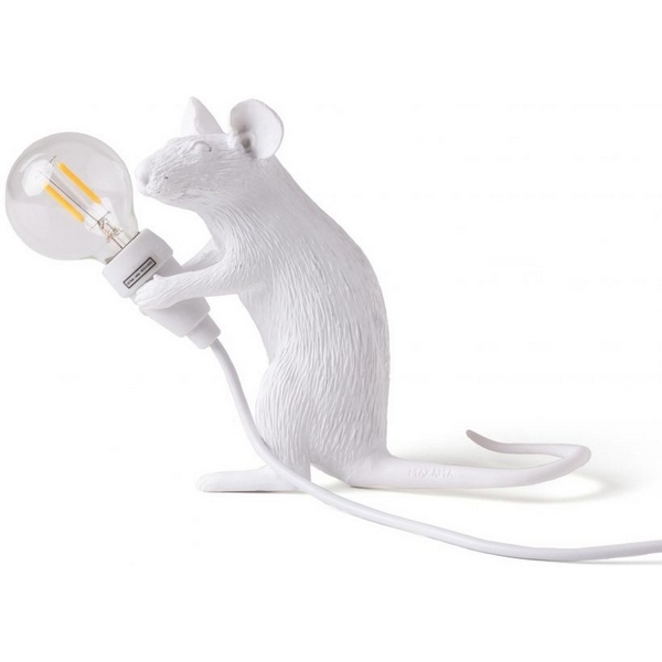 Интерьерная настольная лампа с зарядкой от USB Seletti Mouse Lamp 15221