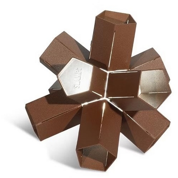 

Настенный светильник уличный светодиодный Slamp Bang BNGYS00CRT000LDOUDEU, Коричневый, Bang BNGYS00CRT000LDOUDEU