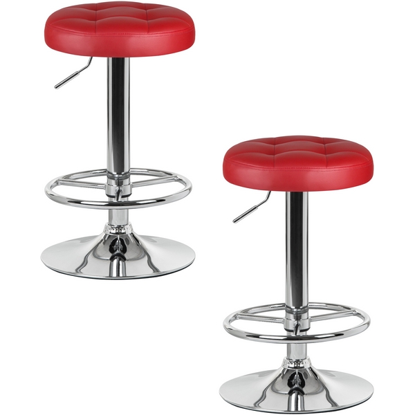 

Набор 2 шт табурет барный DOBRIN BRUNO (бордовый) Dobrin, LM-5008-N_CH-M_EL-burgundy