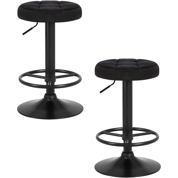 

Набор 2 шт табурет барный DOBRIN BRUNO BLACK (черный велюр (MJ9-101)) Dobrin, LM-5008-N_B-M_V-MJ9-101