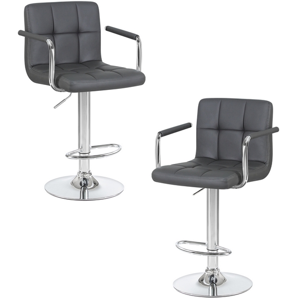 

Набор 2 шт стул барный DOBRIN KRUGER ARM (серый) Dobrin, LM-5011-N_CH-M_EL-188-55