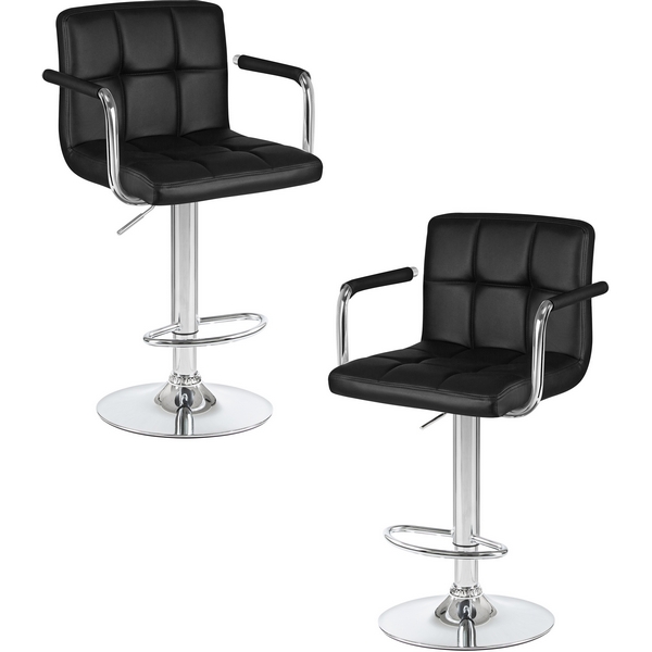 

Набор 2 шт стул барный DOBRIN KRUGER ARM (чёрный) Dobrin, LM-5011-N_CH-M_EL-black