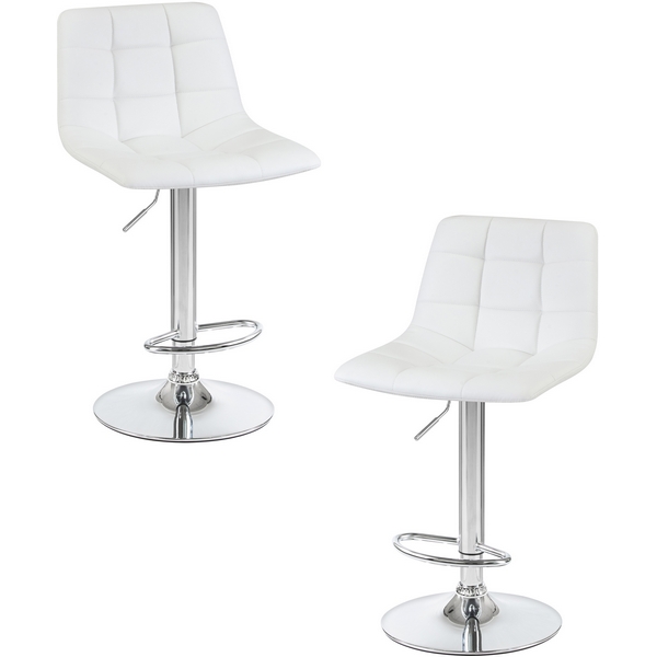 

Набор 2 шт стул барный DOBRIN TAILOR (белый) Dobrin, LM-5017-N_CH-M_EL-white