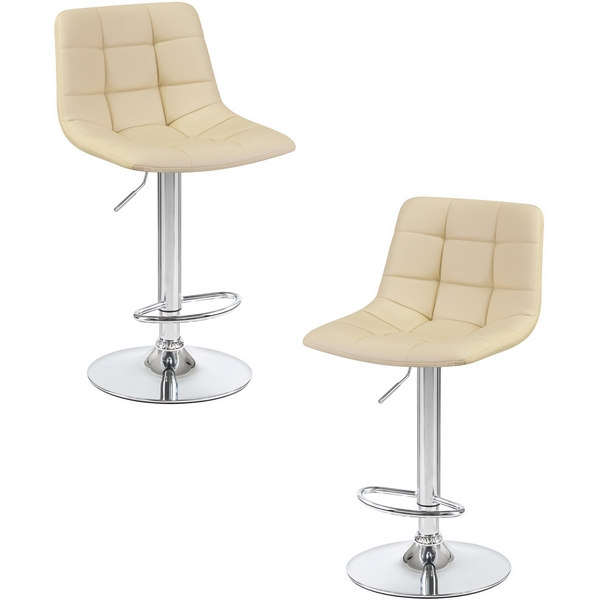 

Набор 2 шт стул барный DOBRIN TAILOR (кремовый) Dobrin, LM-5017-N_CH-M_EL-cream