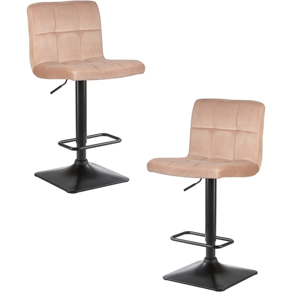 

Набор 2 шт стул барный DOBRIN DOMINIC (мокко велюр (MJ9-9)) Dobrin, LM-5018-N_B-M_V-MJ9-9