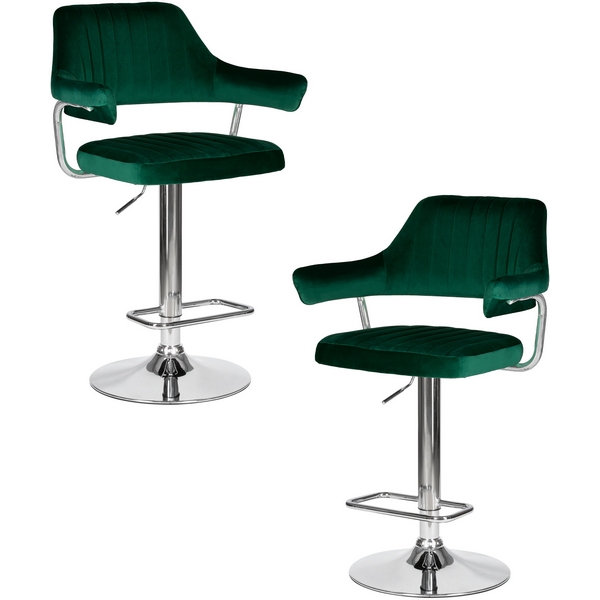 

Набор 2 шт стул барный DOBRIN CHARLY (зеленый велюр (MJ9-88)) Dobrin, LM-5019-N_CH-M_V-MJ9-88