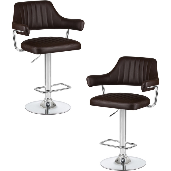 

Набор 2 шт стул барный DOBRIN CHARLY (коричневый) Dobrin, LM-5019-N_CH-M_EL-brown