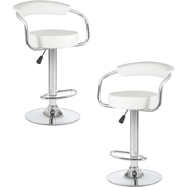 

Набор 2 шт стул барный DOBRIN MARTA (белый) Dobrin, LM-5013-N_CH-M_EL-white