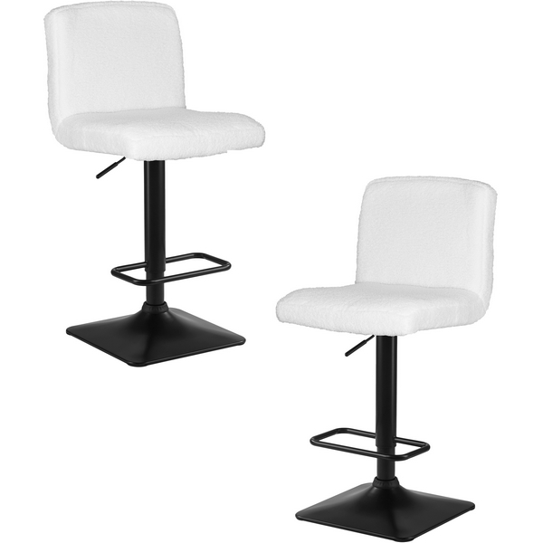 

Набор 2 шт стул барный DOBRIN LEO (белый букле (13)) Dobrin, LM-5020-N_B-M_CB-white