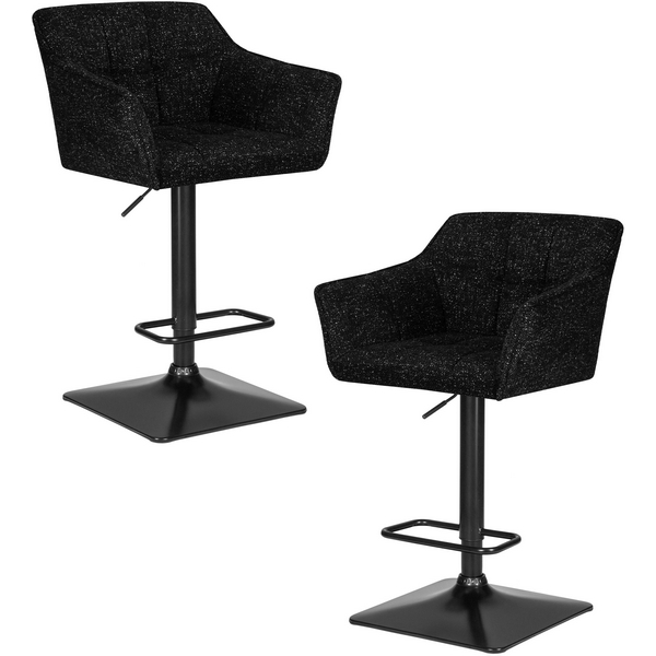 

Набор 2 шт стул барный DOBRIN RALF (черный твид (LEO18)) Dobrin, LM-5033-N_B-M_CT-LEO18