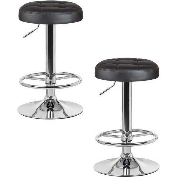 

Набор 2 шт Табурет барный DOBRIN BRUNO (чёрный) Dobrin, SET-2 5008-LM BRUNO