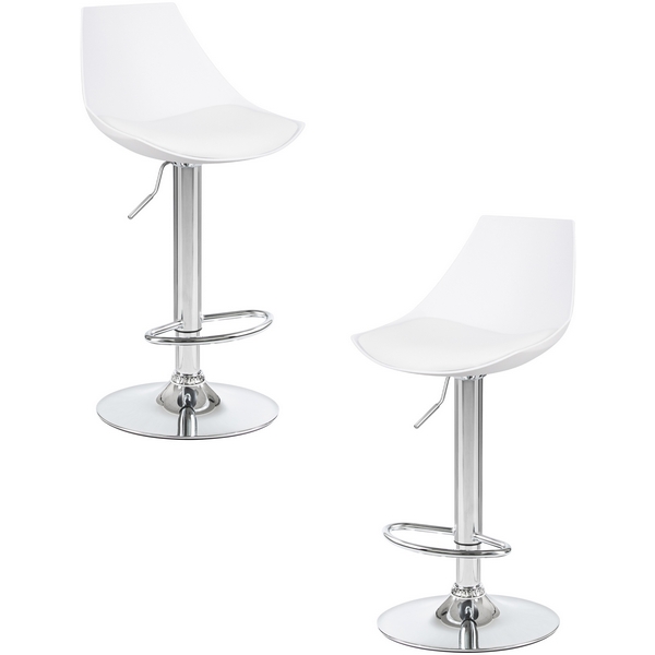 

Набор 2 шт Стул барный DOBRIN ROCKY (белый) Dobrin, SET-2 3000-LM ROCKY