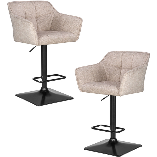 

Набор 2 шт Стул барный DOBRIN RALF (бежевый твид (LEO26)) Dobrin, SET-2 5033-LM RALF