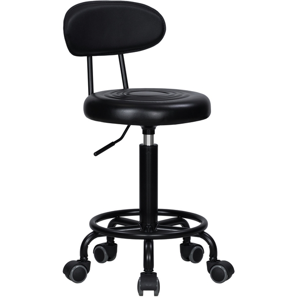 Изображение товара Стильный черный табурет мастера BILLY для офиса и дома