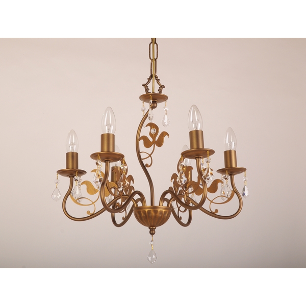 

Подвесная люстра Doge Luce 520 520L06GD, 520 520L06GD