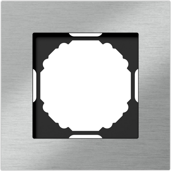 

Рамка 1-я, Natural серебристый алюминий Donel A07 DEN211SA, Серебро, A07 DEN211SA