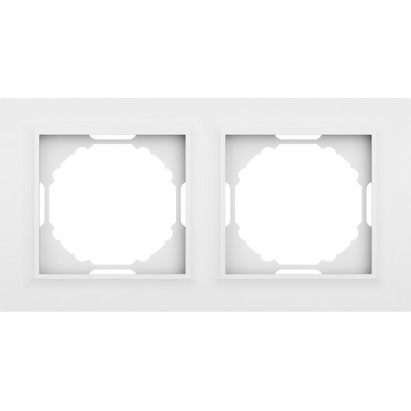 

Рамка 2-я, Wave матовый белый Donel A07 DEW21233, A07 DEW21233