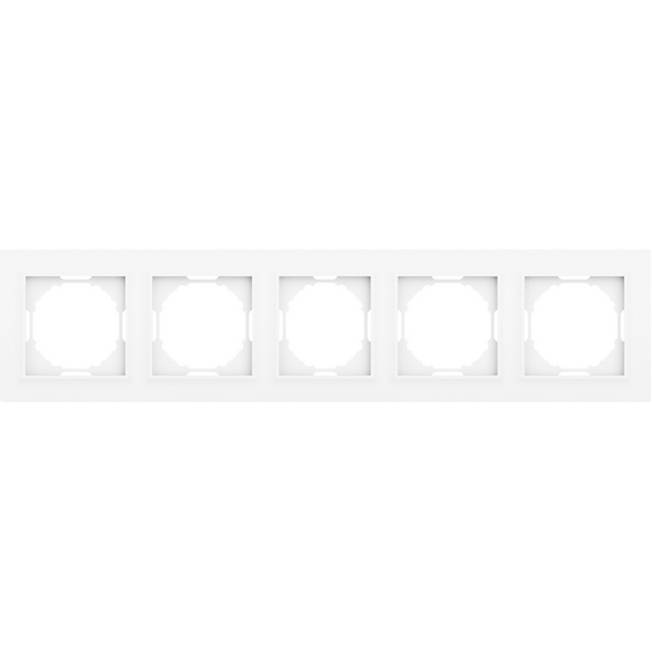 

Рамка 5-я, Wave глянцевый белый Donel A07 DEW21503, A07 DEW21503