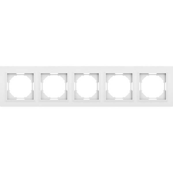 

Рамка 5-я, Wave матовый белый Donel A07 DEW21533, A07 DEW21533