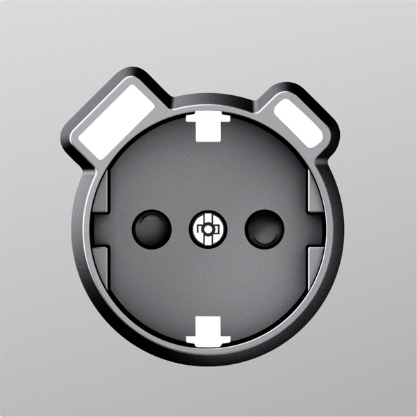 

Накладка для розетки Schuko с зарядным устройством USB A+C, со шторками 16A 250В, сталь Donel S08 DS22937, Серый, S08 DS22937