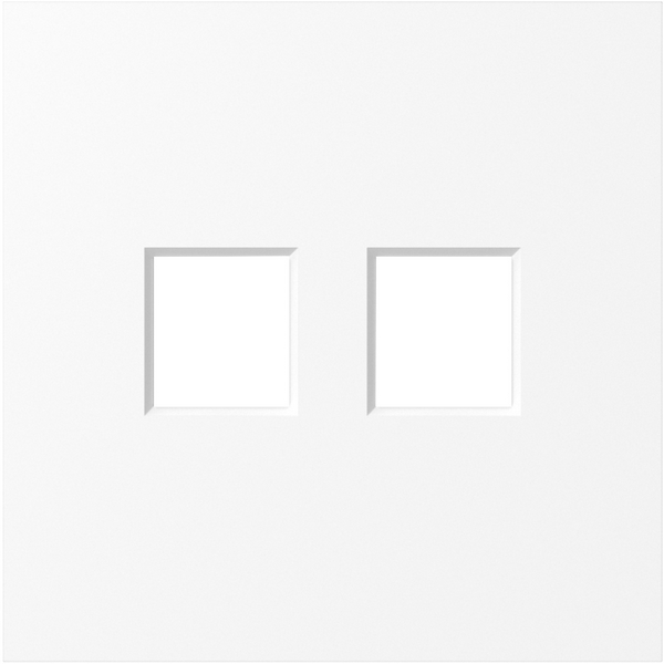 

Накладка 2-я для розеток RJ45,TV,SAT, глянцевый белый Donel S08 DS86903, S08 DS86903