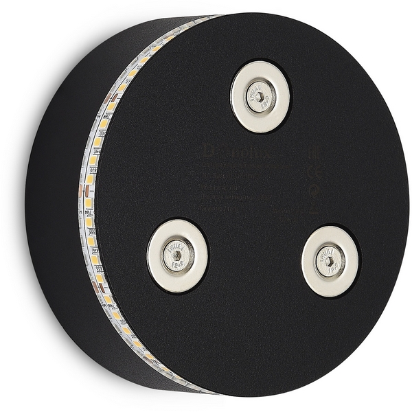 

Светодиодное магнитное основание, 7Вт, 200Лм, 3000К, недиммируемый черный Donolux Grimm Base DL20781W7B, Grimm Base DL20781W7B