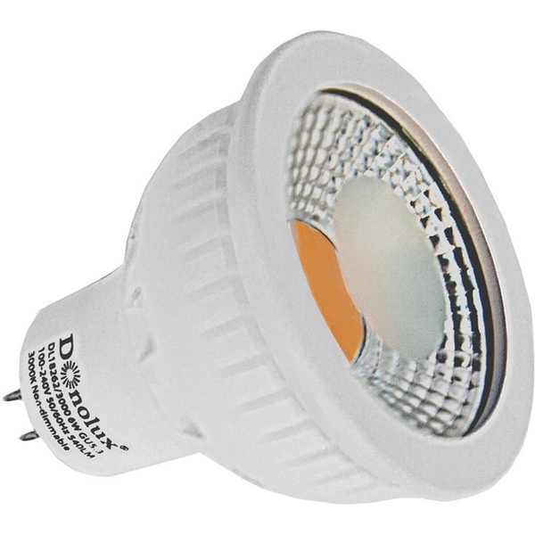 

Светодиодная лампа 6Вт Donolux DL18262/3000 6W GU5.3, DL18262/3000 6W GU5.3