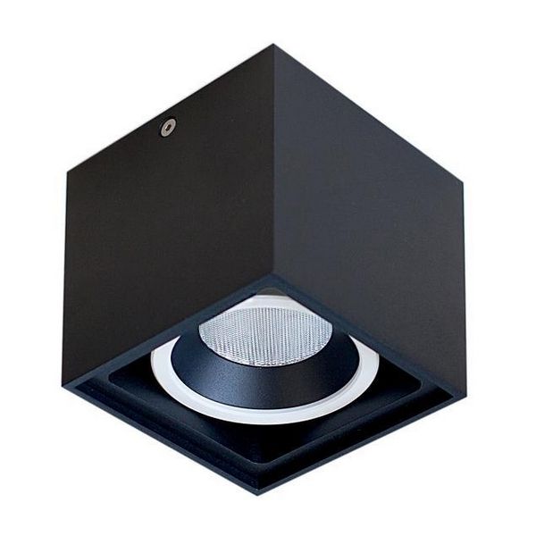 Точечный светильник DL18415 LED DL18415/11WW-SQ Black/White Dim (Donolux)