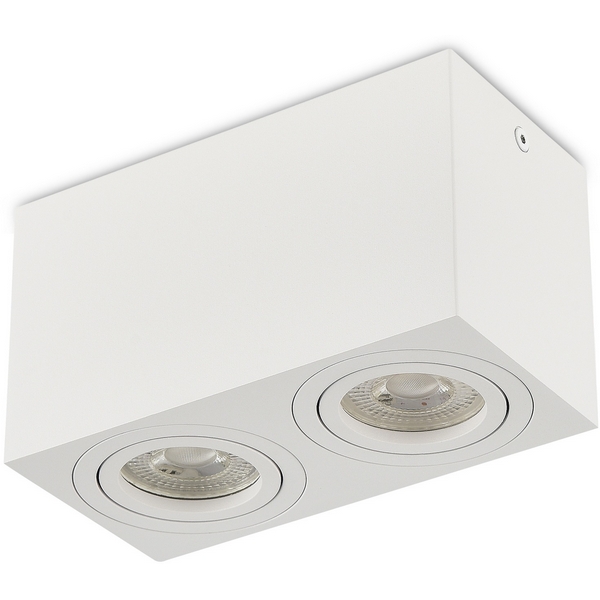 Изображение товара Накладной светильник Donolux Basis DL18613SQ2W GU10 белый