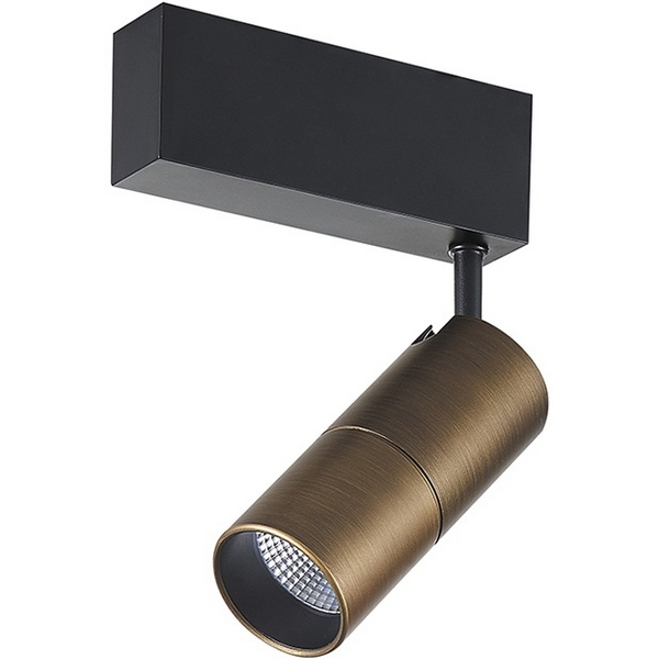 

Трековый светильник магнитный светодиодный Donolux Heck DL18789/01M Black Bronze 10Вт 48V, Бронза, Heck DL18789/01M Black Bronze