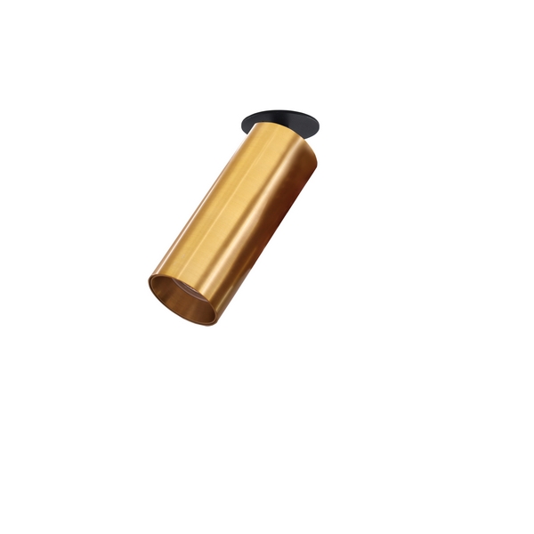 Изображение товара Встраиваемый спот Donolux Rollo DL18895R1BBrass IN GU10 черный латунь