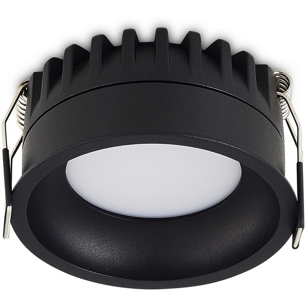 Изображение товара Встраиваемый светильник Donolux Crater DL20764R15CCT1B 15W 1033Lm IP44 черный