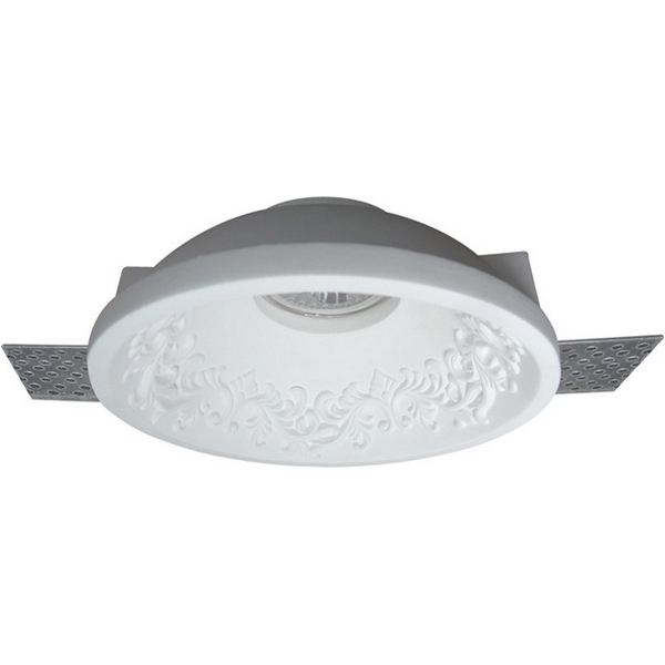 

Встраиваемый светильник круглый гипсовый Donolux Fiori DL234G, Белый, Fiori DL234G