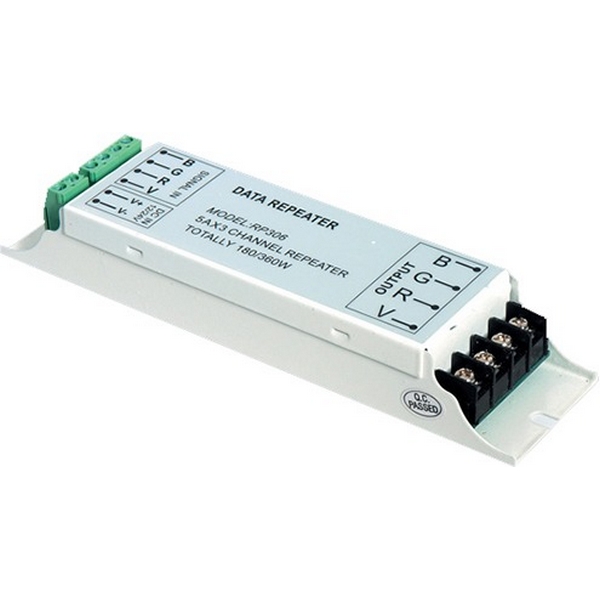 

Усилитель мощности Donolux DL-18258/RGB Repeater, DL-18258/RGB Repeater