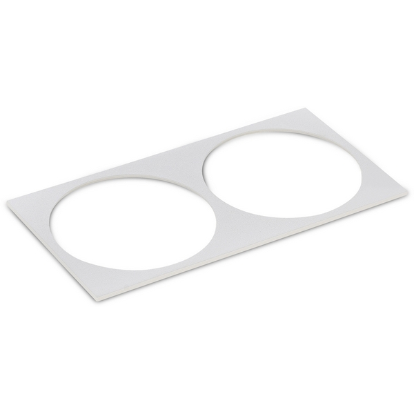 Изображение товара Декоративная двойная рамка для светильника DL20761 белая Donolux Crater Frame DL20761W2 Изображение товара Декоративная двойная рамка для светильника DL20761 белая Donolux Crater Frame DL20761W2